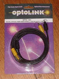 3.0 metre Optical Fibre Toslink & RCA Interconnect Lead - Part # OPTO303