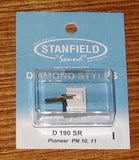 Pioneer PN10, PN11 Compatible Turntable Stylus - Stanfield Part # D190SR
