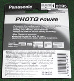 Panasonic 6Volt Lithium Photographic Camera Battery - Part # 2CR5