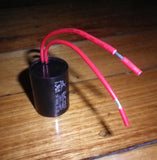 2uF 500Volt Motor Run Capacitor with Wires - Part # 2SMR500