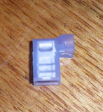Blue Insulated 600V Flag Female 4.8mm Spade Terminals (Pkt 25) # 3-520339-2-25