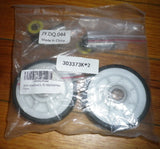 Maytag, Whirlpool Commercial Dryer Drum Idler Roller Wheel Kit (Pkt 2) - # 303373K2