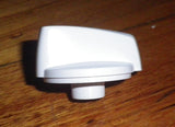 Westinghouse GHM Series White Burner Control Knob - Part # 305451402