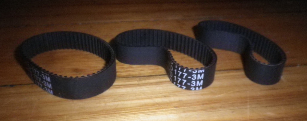3M-177 Hobel Antriebsriemen 2er Pack - Für Black & Decker 7696, DeWALT KW715