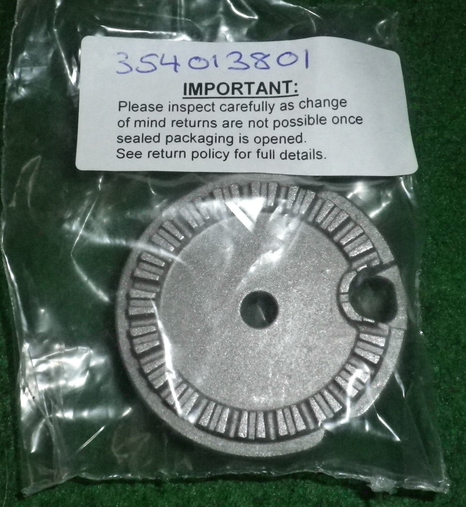 Chef, Westinghouse Gas Stove Small Distributer / Burner Part 35401