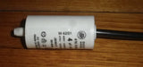 Ducati 4uF 450Volt Motor Run Capacitor with Wires - Part # 4.16.10.06.14