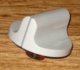 St. George White Hotplate Control Knob - Part No. 4132W