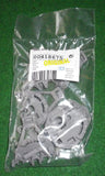 Bosch SGS, SGU Series Dishwasher Lower Basket Rack Clips (Pkt14) - Part # 418675