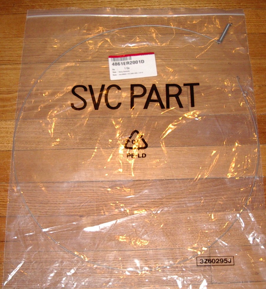 LG Front Loader Gasket to Drum Clamp Part 4861ER2001D Allfix