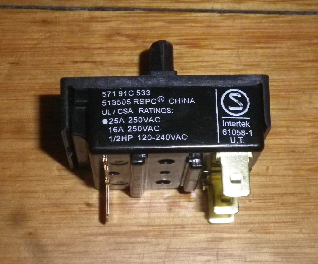Speed Queen Dryer Fabric Selector Switch Part 513505, D513505