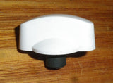 St George White Oven & Hotplate Control Knob - Part No. 51545W