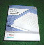 Bosch BSG8000, VS08 Series Genuine H12 Hepa Filter - Part # 578732