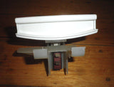 Midea White Dishwasher Handle & Latch Assy - Part No. 672030510057