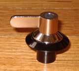 Smeg Stainless Steel Oven Control Knob - Part No. 694975086