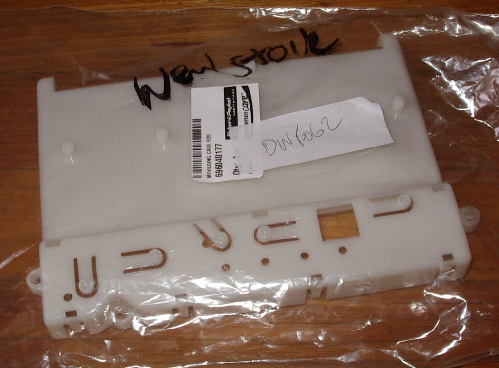 Fisher & Paykel Nautilus DW920 Plastic Control Module Housing Part