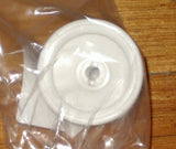 SMEG Dishwasher White Lower Basket Wheel - Part # 697410116