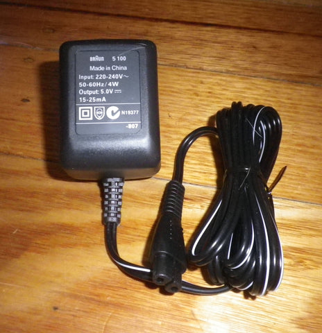 Braun Shaver Power Supply Charger with 2pin Australian Plug - Part # 7
