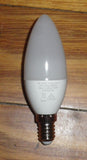 Philips LED Cool Daylight Globe 5Watt SES Candle (Pkt 2) - Part # 724474