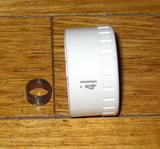 SMEG PL672EB Dishwasher White Timer Knob - Part No. 764974492