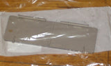 SMEG SA8210X Dishwasher Silver Handle Flap - Part No. 766138302