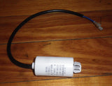 Westinghouse 4uF 400Volt Motor Run Capacitor w Wires & Clip - Part # 811945602