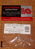 Westinghouse PAD, PCD, POD, POE Oven Door Seal Retaining Clip # 445311, 9867