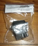 Universal DPST Green Illuminated Mains Rocker Switch with Rubber Boot - Part # A310A
