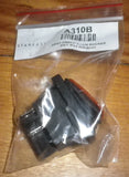Universal DPST Amber Illuminated Mains Rocker Switch with Rubber Boot - Part # A310B