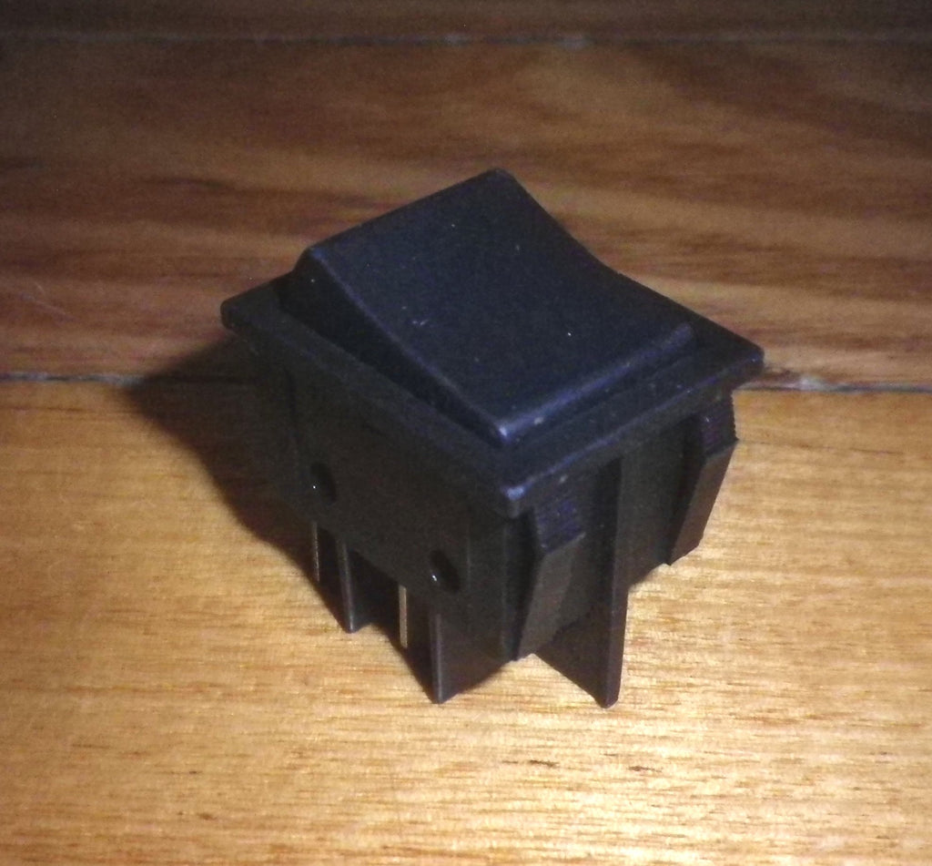 Universal Wide SPST Mains Rocker Switch - Part # A32A | Allfix Electrical