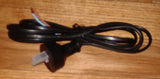 Mains Power Lead - 2pin Mains Plug to Bare Ends - Part # ACL130