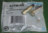 Amphenol 6.3mm Rightangled Mono Metal Phone Plug - Part # ACPM-RN