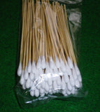 140mm Cotton Tipped Cleaning Swabs (Pkt 20) - Part # ACS100
