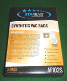 Kambrook, Nilfisk, Goldstar, Sanyo Synthetic Vacuum Bags - Part # AF102S