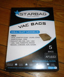 AEG Vampyr 5000 Series, CE200 Series Vacuum Cleaner Bags - Part # AF1032