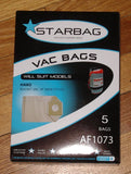 Vacuum Cleaner Bags for Hako Rocket Vac XP (Pkt 5) - Part # AF1073