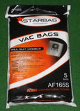 Rowenta, Samsung, Airflo Synthetic Vacuum Cleaner Bags (Pkt 5) - Part # AF165S
