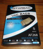 Hitachi CV4700 - CV7500 Vacuum Cleaner Bags (Pkt 5) - StarBag Part # AF268