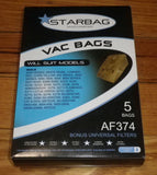 Miele GN Compatible Paper Vac Bags (Pkt 5) - Part No. AF374