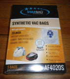 Zelmer Odyssey V450.0ST, Aquario V819.5SK Synthetic Vac Bags - Part # AF4020S
