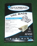 Black & Decker, Panasonic Vacuum Cleaner Bags (Pkt 5) - Part No. AF450
