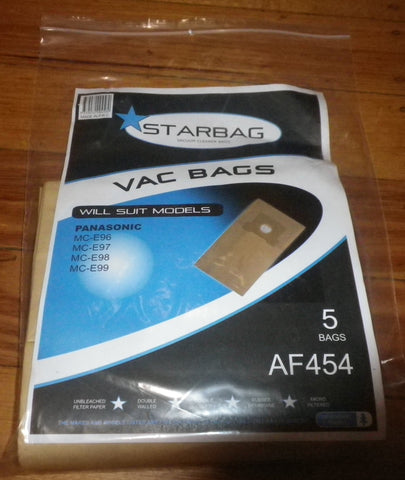 National Panasonic, Asea Skandia Vacuum Cleaner Bags - Part # AF454