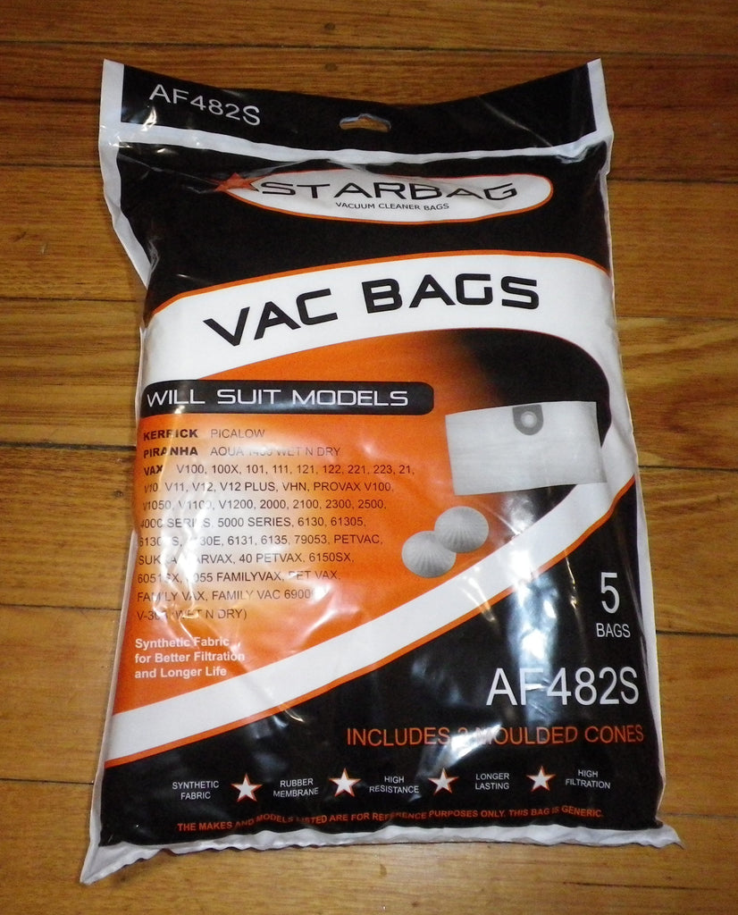 Vax Sukka, 2000 Series, Powa 4000 Synthetic Vacuum Cleaner Bags - Part ...