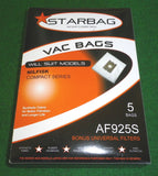 Nilfisk Compact Series Compatible Synthetic Vacuum Cleaner Bags - Part # AF925S