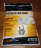 Cleanstar Housemaid VC10 Synthetic Canister Vacuum Bags (Pkt 5) - Part # AF927S