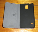 Samsung Galaxy S5 Textured Leather Horizontal Flip Open Case - Part# ALC6532-395