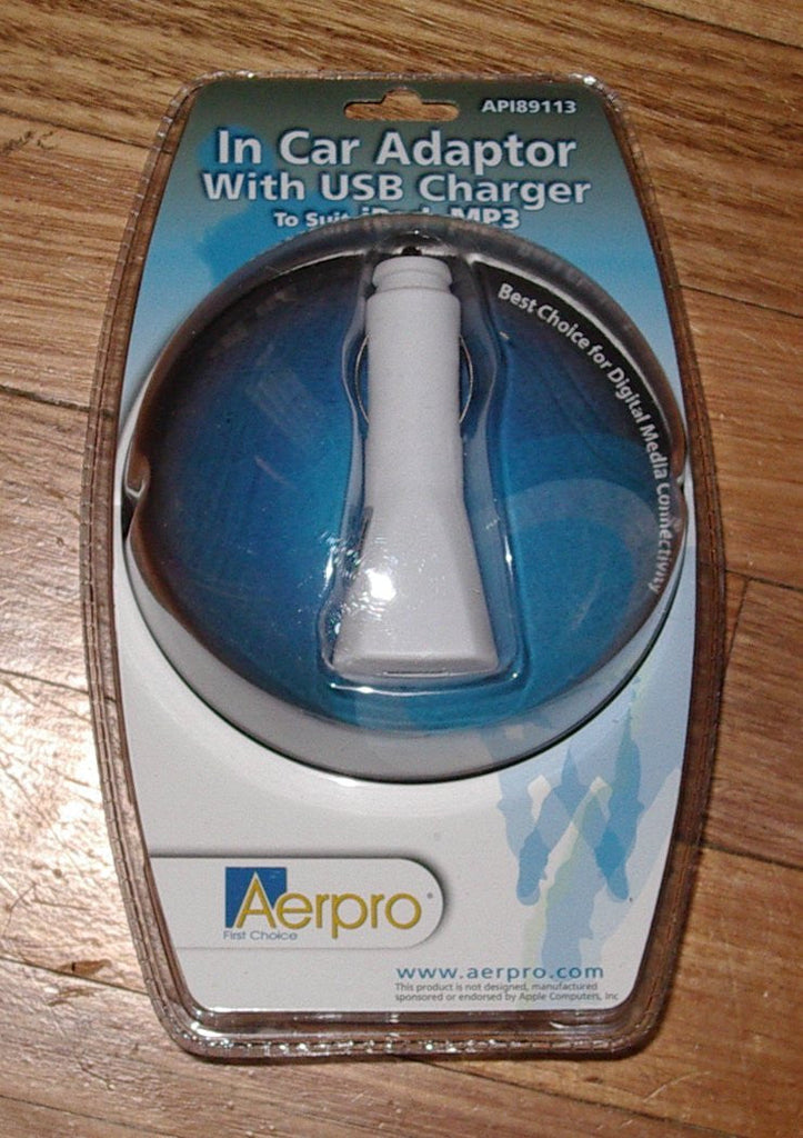 AerPro Car Accessory Socket to USB Charger for MP3 Players - Part # AP ...