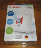 Bosch Type G ALL High Filtration Vacuum Cleaner Bags - Part No. BBZ41FGALL