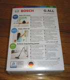 Bosch Type G ALL High Filtration Vacuum Cleaner Bags - Part No. BBZ41FGALL