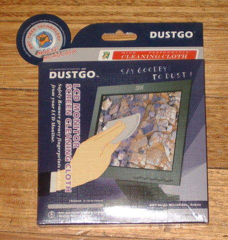 Dustgo Microfibre Cleaning Cloth for LCD Monitor Screens - Part No. BM
