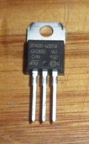 BTA08-600CW 600Volt 8Amp High Commutation Triac for Electronic Switching